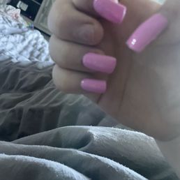 I just got my nails done there Sunday and 2 nail's already came off this isn't the first time this has happened. I just got my nails done there Sunday and 2 nail's already came off this isn't the first time this has happened.
