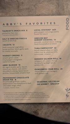Menu photo 7 Abigail Hall Portland, OR Menu photo 7 Abigail Hall Portland, OR
