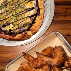 Raffy's on 36th - Blueberry Brie and wings