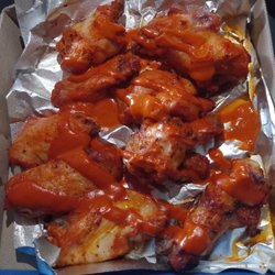 Domino's Pizza - A 10 Pack of Butter Chicken wings. Exceeded my expectations. Wanted something different, it was a great choice.