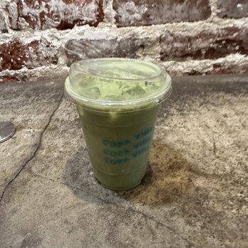 Copa Vida - Matcha Latte with oat milk. - New American Near Me - Pasadena, California