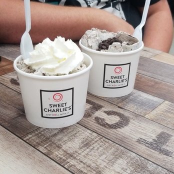Sweet Charlie's - This place is awsome they got some good flavors me n my hubby went their tonight for a lil date night - Ice Cream & Frozen Yogurt Near Me - McDonough, Georgia Sweet Charlie's - This place is awsome they got some good flavors me n my hubby went their tonight for a lil date night - Ice Cream & Frozen Yogurt Near Me - McDonough, Georgia