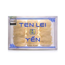 Ten Lei Yen - Nhan Hiệu Xanh Chất Lượng Supreme Tổ Yến Màu Trắng | 250 Grams