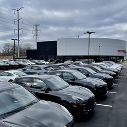 Exterior outside entrance of Porsche Exchange - Porsche Exchange in Highland Park, Illinois - Highland Park, Illinois Exterior outside entrance of Porsche Exchange - Porsche Exchange in Highland Park, Illinois - Highland Park, Illinois