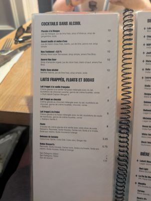 Menu photo 2 Burger Bar Crescent Montreal, QC