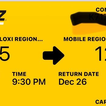 1. Hertz Rent A Car
