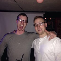Jeremy the owner with his brother. Jeremy the owner with his brother.