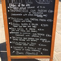A Tutta Birra - Menu