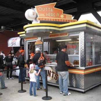 Outta Here Cheesesteaks - a crowd of people standing in line - Sandwiches Near Me - San Francisco, California Outta Here Cheesesteaks - a crowd of people standing in line - Sandwiches Near Me - San Francisco, California