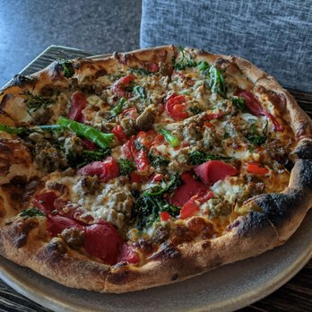 Boom + Batten - Sausage and pepper pizza. A bit soggy - Pizza Near Me - Victoria, British Columbia Boom + Batten - Sausage and pepper pizza. A bit soggy - Pizza Near Me - Victoria, British Columbia