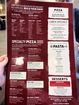Menu photo 1 Pizza West Omaha, NE