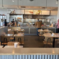 Chipotle Mexican Grill - Dining area
