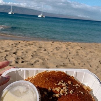 808 Grindz Cafe - Mac nut pancakes w special sauce - Cafes Near Me - Lahaina, Hawaii 808 Grindz Cafe - Mac nut pancakes w special sauce - Cafes Near Me - Lahaina, Hawaii