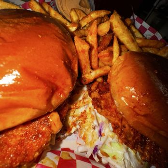 Blazing Hot Chicken - The sandwiches hit hard and the claw is on point! - Chicken Shop Near Me - Los Angeles, California
