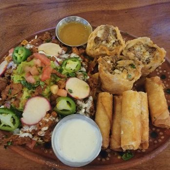 Rosa Madera - Sampler plate - Mexican Near Me - Sacramento, California Rosa Madera - Sampler plate - Mexican Near Me - Sacramento, California
