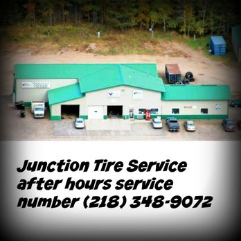Junction Tire Service - Towing and after hours roadside assistance number. - Auto Repair Near Me - Carlton, Minnesota Junction Tire Service - Towing and after hours roadside assistance number. - Auto Repair Near Me - Carlton, Minnesota