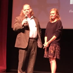 Napa Film Festival - Pulitzer Prize winning Food Critic Jonathan Gold and the Laura Gabbert the director for the documentary