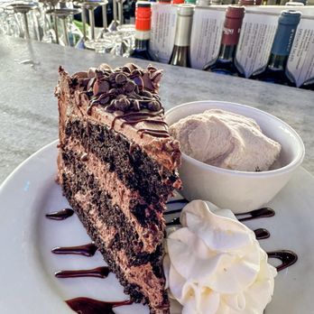 On the Waterfront Restaurant & Bar - Chocolate cake - Seafood Near Me - New London, Connecticut On the Waterfront Restaurant & Bar - Chocolate cake - Seafood Near Me - New London, Connecticut