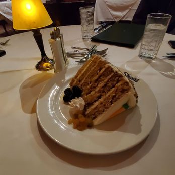 Shula's Steak House - Outstanding carrot cake. Best I ever had!!! - Steakhouses Near Me - Chicago, Illinois Shula's Steak House - Outstanding carrot cake. Best I ever had!!! - Steakhouses Near Me - Chicago, Illinois