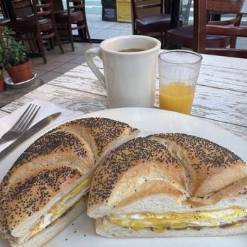 3 Decker Restaurant - Bacon, Egg, & Cheese on a roll - Diners Near Me - New York, New York 3 Decker Restaurant - Bacon, Egg, & Cheese on a roll - Diners Near Me - New York, New York