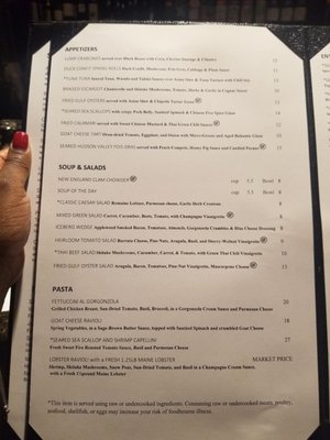 Menu photo 3 Bernardin's Restaurant At Ratcliffe Charlotte, NC