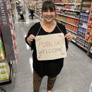 Publix - A Publix fan on the grand opening day! - Grocery Near Me - Maryville, Tennessee Publix - A Publix fan on the grand opening day! - Grocery Near Me - Maryville, Tennessee
