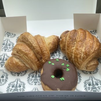 Laurel & Pearl - Butter croissant, chocolate croissant, and chocolate cronut. - Bakeries Near Me - Tyler, Texas Laurel & Pearl - Butter croissant, chocolate croissant, and chocolate cronut. - Bakeries Near Me - Tyler, Texas