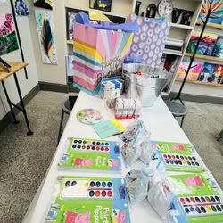 Painting with a Twist - Plenty of space for celebratory setups...