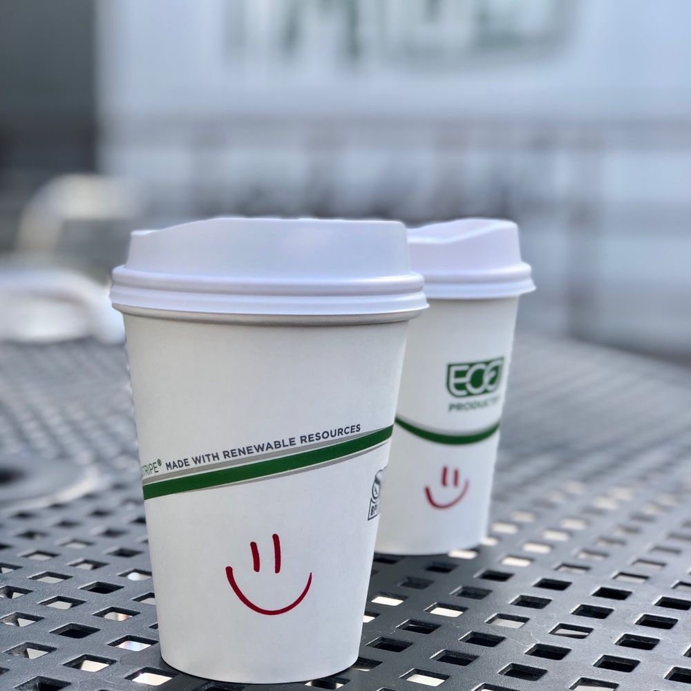 Publik Kitchen - Vanilla Latte Coffee (8 oz.) & Americano (8 oz.) - Breakfast & Brunch Near Me - Salt Lake City, Utah Publik Kitchen - Vanilla Latte Coffee (8 oz.) & Americano (8 oz.) - Breakfast & Brunch Near Me - Salt Lake City, Utah