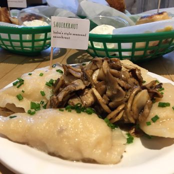 Baba's Pierogies - IG: @sherry.jubilee - Modern European Near Me - Brooklyn, New York