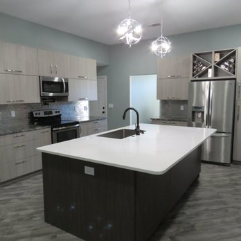 Cabinets Direct - Modern frameless cabinets installed in west Pensacola. - Kitchen & Bath Near Me - Pensacola, Florida