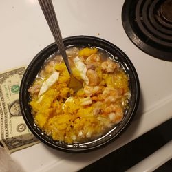 New Rooster Kitchen - Teeny tiny bowl of nasty disgusting mess covid in a bowl