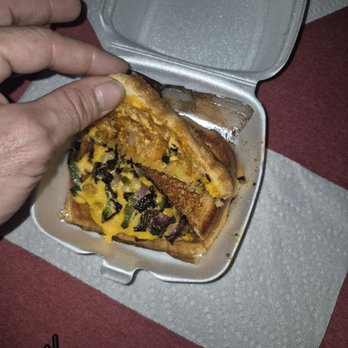 Off The Hook Seafood Eatery - Patty melt - Seafood Near Me - Oklahoma City, Oklahoma
