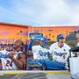 Photo of Kobe Bryant Dodger Mural