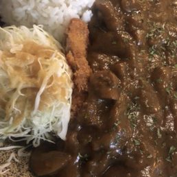 Pork curry katsu Pork curry katsu