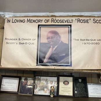 Scott's Bar-B-Que - ows a portrait of rosevit rose scott - Barbeque Near Me - Hemingway, South Carolina