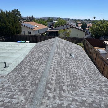 D & L Builders - Finished roof angle 3 - General Contractors Near Me - San Diego, California