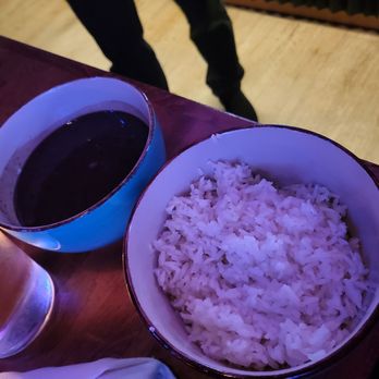 Cafe La Trova - Black beans and rice - Cocktail Bars Near Me - Miami, Florida