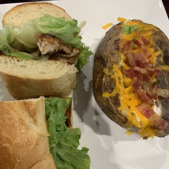 Tavern 180 - Grilled chicken club, loaded baked potato - American Near Me - Sioux Falls, South Dakota Tavern 180 - Grilled chicken club, loaded baked potato - American Near Me - Sioux Falls, South Dakota