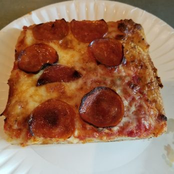 More Home Slice Pizza - Sicilian Pepperoni - Pizza Near Me - Austin, Texas