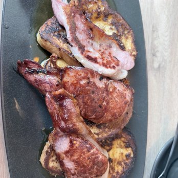 The Rendezvous Cafe - Bacon and Brioche French Toast 8-12-26 - Cafes Near Me - Inverness, HLD The Rendezvous Cafe - Bacon and Brioche French Toast 8-12-26 - Cafes Near Me - Inverness, HLD