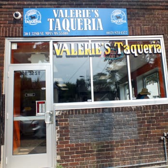 Valerie's Taqueria - Valerie's Taqueria storefront on 32nd just East of Nicollet. Taken 8/21/13 - Mexican Near Me - Minneapolis, Minnesota Valerie's Taqueria - Valerie's Taqueria storefront on 32nd just East of Nicollet. Taken 8/21/13 - Mexican Near Me - Minneapolis, Minnesota