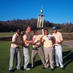 Beau Pre' Country Club - 2003 Alcorn State Golf team with the W!