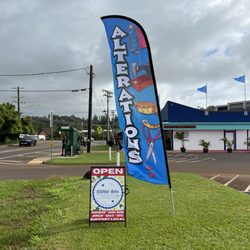 Stitchin’ Aloha - Roadside signage