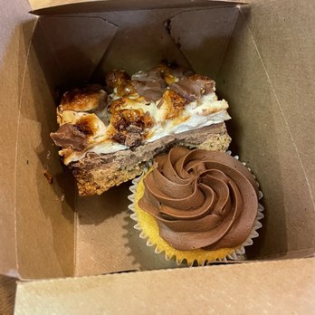 Radish & Dill - S'mores bar and Boston cream cupcake - Delis Near Me - San Marcos, Texas Radish & Dill - S'mores bar and Boston cream cupcake - Delis Near Me - San Marcos, Texas