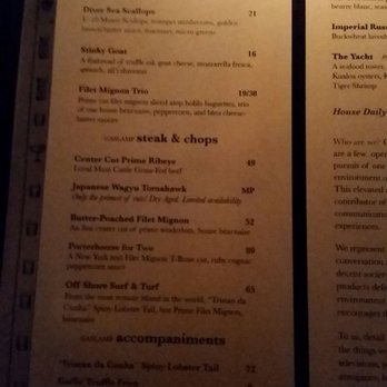 Gaslamp - Food menu 1/2 - Steakhouses Near Me - Kailua, Hawaii Gaslamp - Food menu 1/2 - Steakhouses Near Me - Kailua, Hawaii