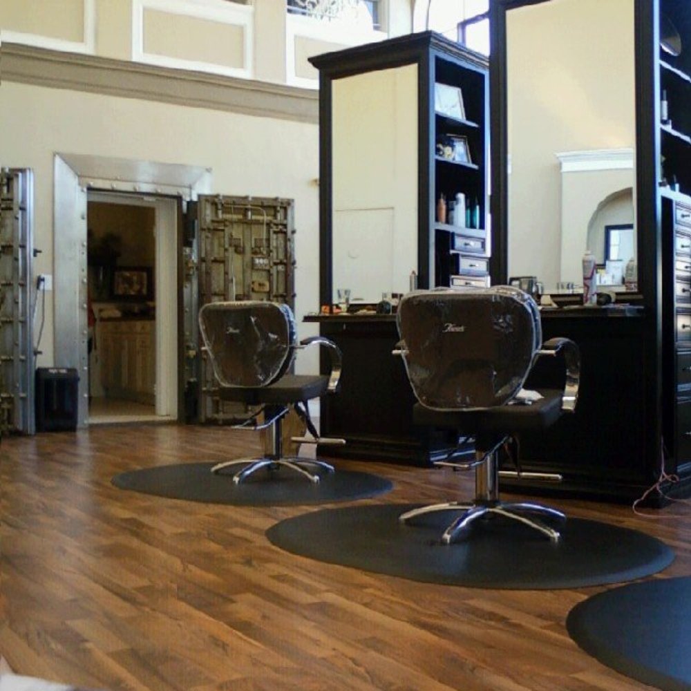 Knotty Hair Suite - Inside salon, note the vault doors! - Hair Salons Near Me - Fairfield, California Knotty Hair Suite - Inside salon, note the vault doors! - Hair Salons Near Me - Fairfield, California