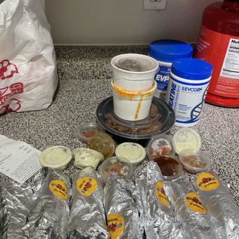 Torchy's Tacos - To-go orders packed beautifully with specific labels - Tex-Mex Near Me - Richardson, Texas Torchy's Tacos - To-go orders packed beautifully with specific labels - Tex-Mex Near Me - Richardson, Texas