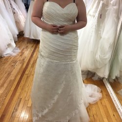 Chester and Felicity - This was it! I put this dress on Layaway and will be paying it off but by bit