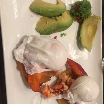 Off the Common - This was out of this world! Lobster Benedict with avocado (no sauce) - New American Near Me - Boston, Massachusetts